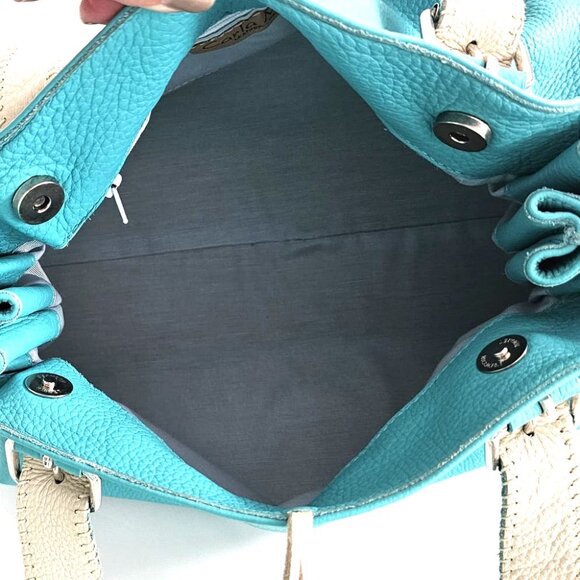 GORGEOUS PEBBLE LEATHER HANDBAG! - Picture 13 of 16